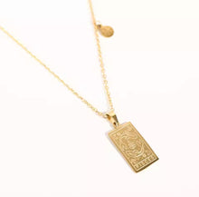 Load image into Gallery viewer, Zodiac Card Necklace
