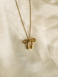 The Ariana Bow Necklace