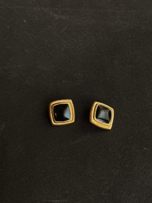 Vintage Square Earrings