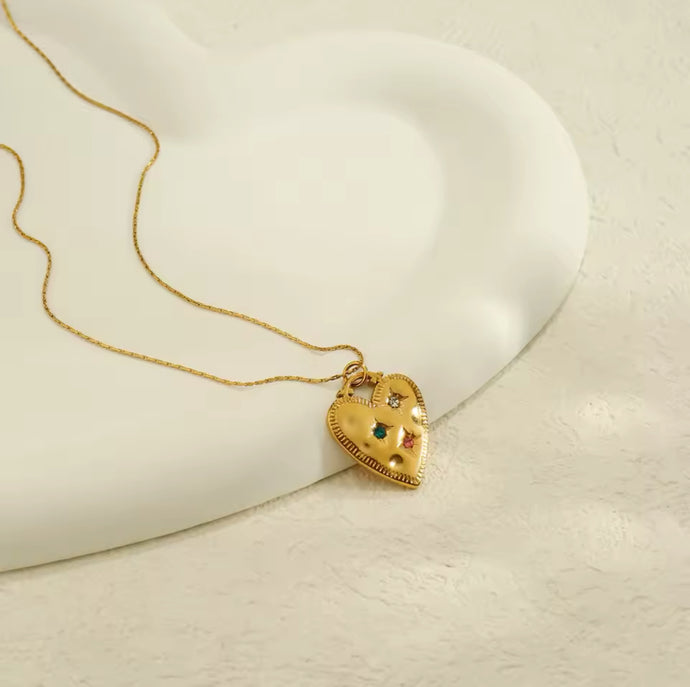 The Sabrina Heart Necklace