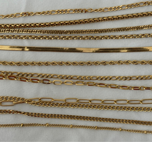 Load image into Gallery viewer, Gold Metal Bracelets set of 3