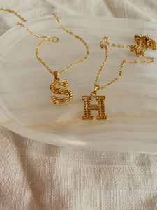 New Initial Necklace