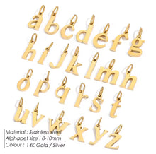 Load image into Gallery viewer, Initial Charms