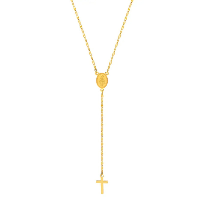 Pray For Me Rosary Necklace