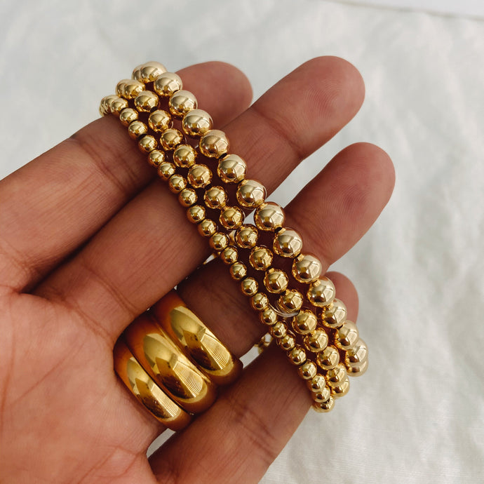 Stretchy Gold Filled Bracelet