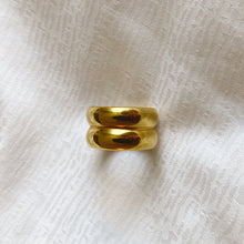 Load image into Gallery viewer, Lead and Nickle Free Double Gold Ring