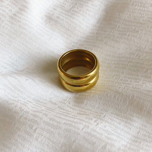 Double Gold Ring