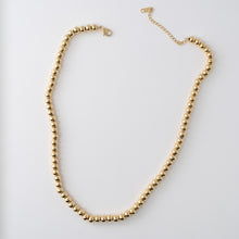 Load image into Gallery viewer, Gold Beaded Necklace + Bracelet