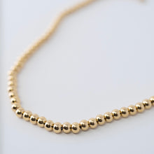 Load image into Gallery viewer, Gold Beaded Necklace + Bracelet