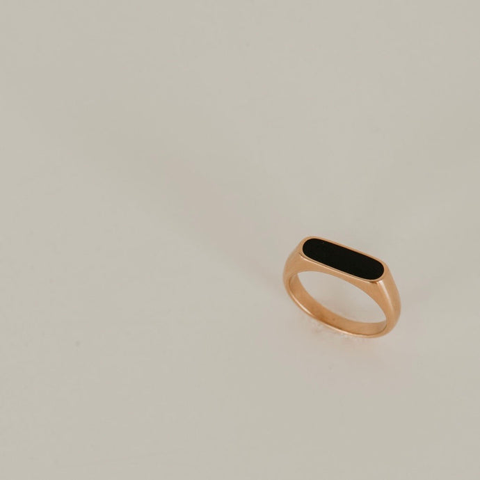 Black Bar Ring